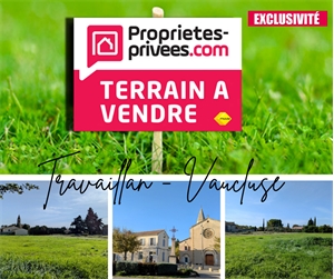 terrain a batir à la vente -   84850  CAMARET SUR AIGUES, surface 950 m2 vente terrain a batir - UBI445173296